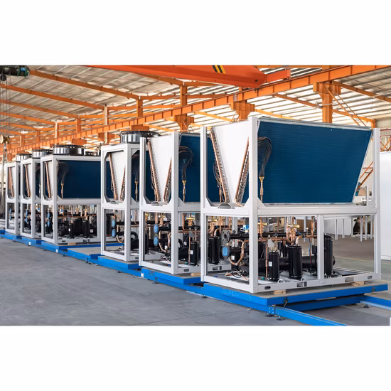 R410A Industrial Glycol Cooling Air-Cooled Modular Water Chiller with Copeland/Daikin Compressor (Inverter)